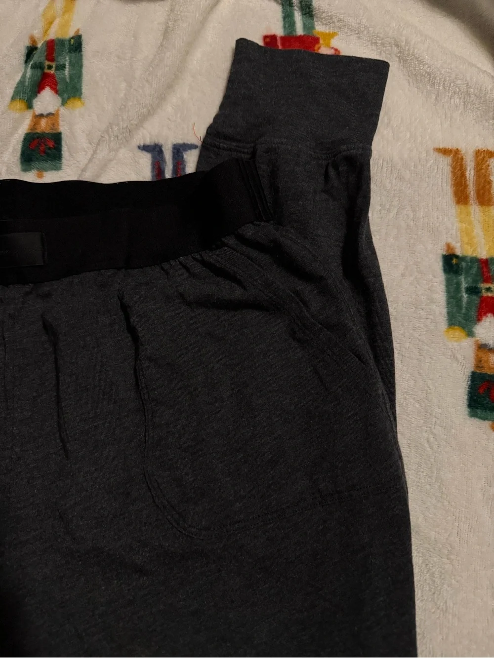 PINK Victoria's Secret Charcoal Knit Lounge Pants